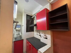 Kitchen in 1 BHK Apartment at Freedom Fighters Enclave – for Rent