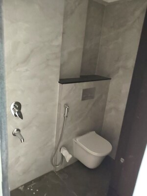 Bathroom in 2 BHK Apartment at Puranik Aldea Espanola, Baner – for Rent