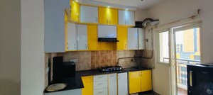 Kitchen in 3 BHK Apartment at Aims Golf City, Sector 75 – for Rent