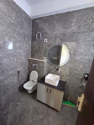 Bathroom in 3 BHK Builder Floor at Sector 9a – for Sale