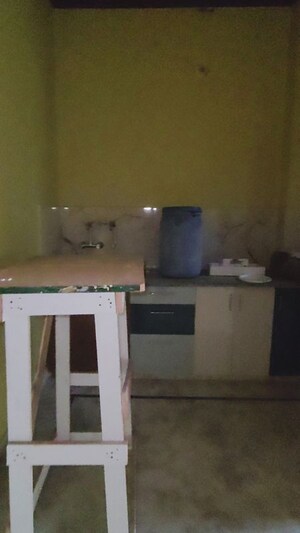 Kitchen in 1.5 BHK Builder Floor at New Moradabad – for Rent