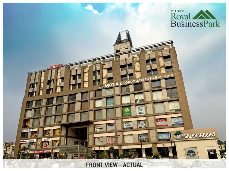 Exterior View, motia-citi-royal-business-park Commercial Office Space 1000 Sq.Ft. In Ambala Highway Zirakpur 10258574