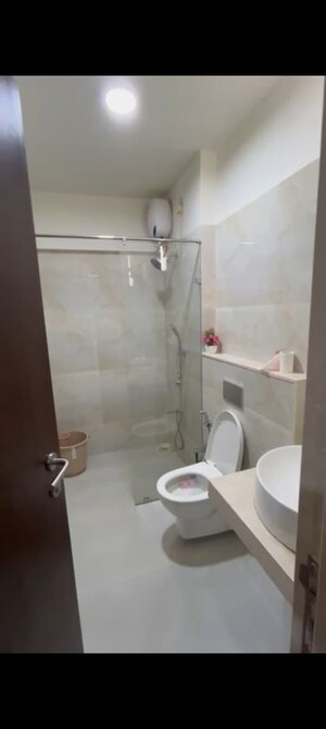 Bathroom in 3 BHK Apartment at L&T Seawoods Residences Phase 2, Seawoods – for Rent