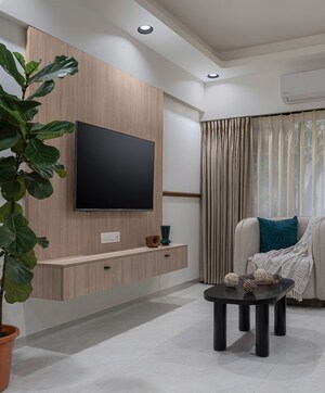 Living Room in 2 BHK Apartment at Modirealty Ashvattha, Dahisar East – for Sale