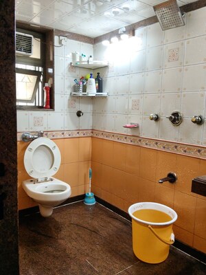 Bathroom in 2 BHK Apartment at Golden Square, Santacruz East – for Rent