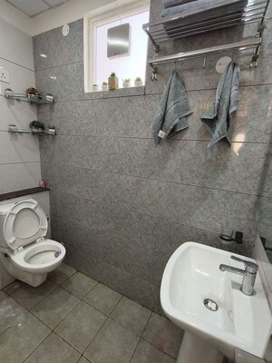 Bathroom in 1 BHK Apartment at SBP City Of Dreams Zirakpur, High Ground – for Rent