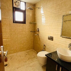 Bathroom in 3 BHK Builder Floor at South Extension I – for Rent