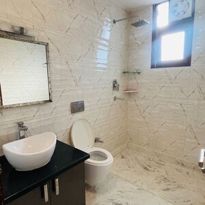 Bathroom in 3 BHK Builder Floor at South Extension I – for Rent