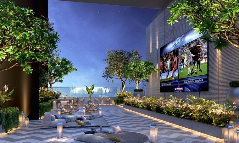 Garden, raheja-imperia 4 Bedroom 1940 Sq.Ft. Apartment In Worli Mumbai 10258870