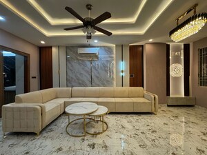 Living Room in 4 BHK Villa at Arjun Nagar – for Sale