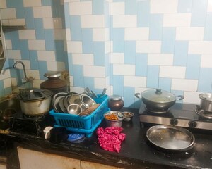 Kitchen in 1 BHK Apartment at Shankar Darshan Apartment Malad, Malad West – for Rent