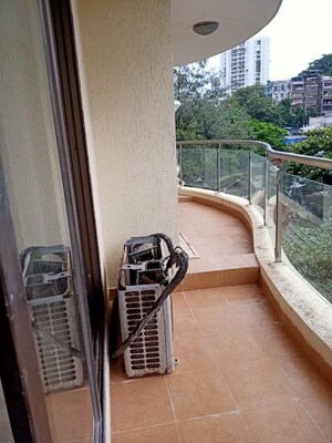Balcony in 3 BHK Apartment at Ekta Everglades, Bandra West – for Rent