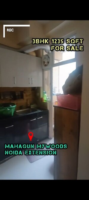 Kitchen in  Apartment at Mahagun My Woods, Sector 16c Greater Noida – for Sale