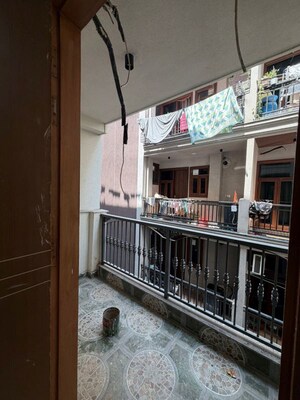 Balcony in 2 BHK Apartment at Palm Residency Chhatarpur, Chattarpur – for Rent