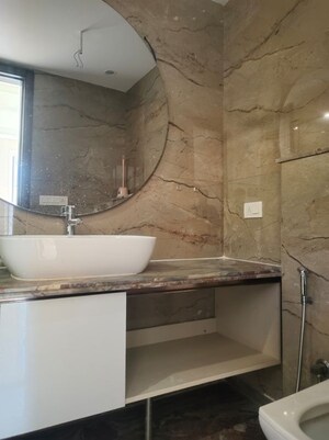 Bathroom in 4 BHK Builder Floor at East Of Kailash – for Rent