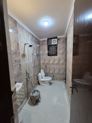 Bathroom in 3 BHK Builder Floor at Saket – for Rent
