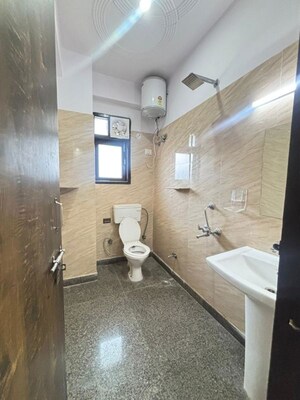 Bathroom in 2 BHK Apartment at Palm Residency Chhatarpur, Chattarpur – for Rent