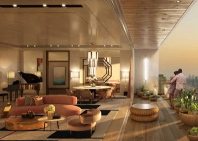 Living Room, piramal-mahalaxmi 3 Bedroom 1152 Sq.Ft. Apartment In Mahalaxmi Mumbai 10259574