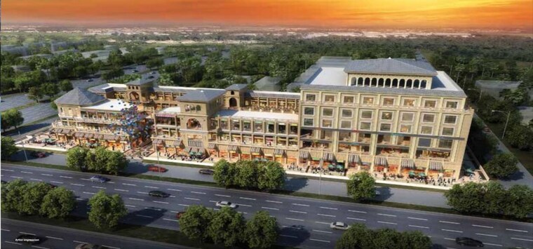 Exterior View, brahma-miracle-mile Commercial Shop 400 Sq.Ft. In Sector 60 Gurgaon 10259583