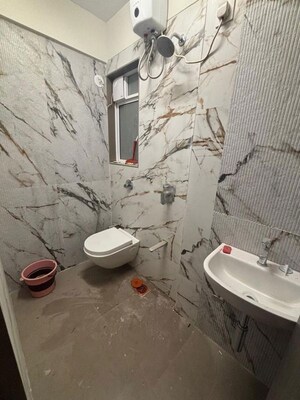 Bathroom in 1 BHK Apartment at Adityaraj Shivraj, Vikhroli East – for Rent