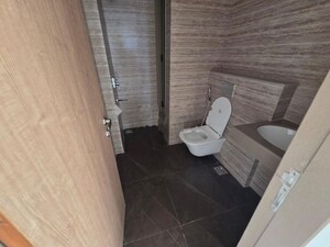 Bathroom in 3 BHK Apartment at Lodha Bellagio, Powai – for Rent