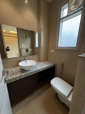 Bathroom in 3 BHK Apartment at Kalkaji – for Rent