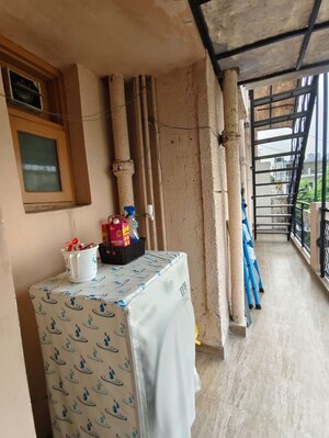 Balcony in 3 BHK Apartment at Kalkaji – for Rent
