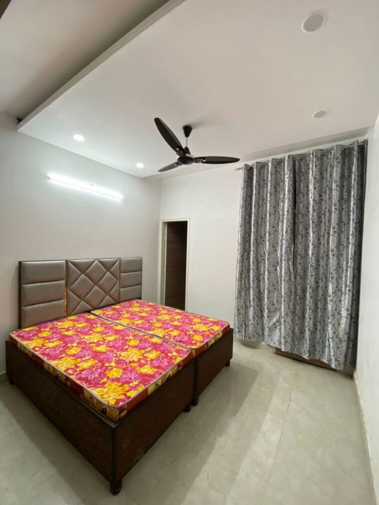 Bedroom, motia-blue-ridge 3 Bedroom 1050 Sq.Ft. Builder Floor In Dhakoli Zirakpur 10259820