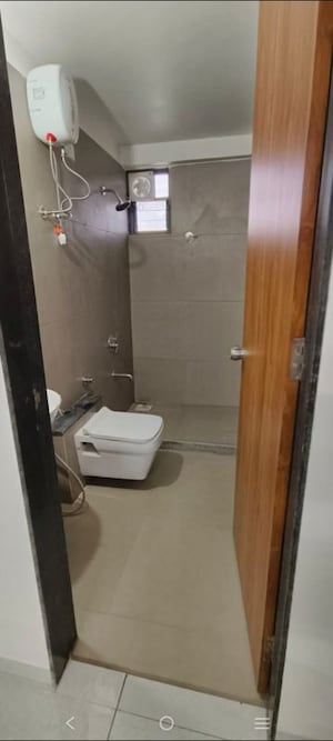 Bathroom in 3 BHK Apartment at Goyal Orchid Greenfield, Bopal – for Rent