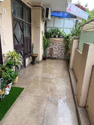 Balcony in 4 BHK Builder Floor at Nirvana Country – for Sale