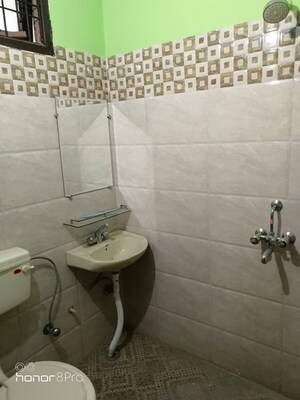 Bathroom in 3 BHK Builder Floor at Sai Kunj New Palam  vihar, New Palam Vihar Phase 3 – for Rent