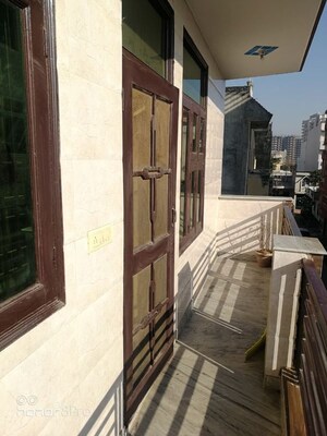 Balcony in 3 BHK Builder Floor at Sai Kunj New Palam  vihar, New Palam Vihar Phase 3 – for Rent