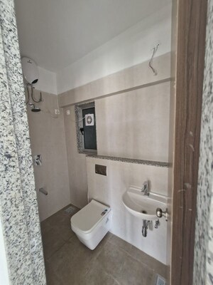 Bathroom in 1 BHK Apartment at Veeramani Radiant 59, Andheri East – for Rent