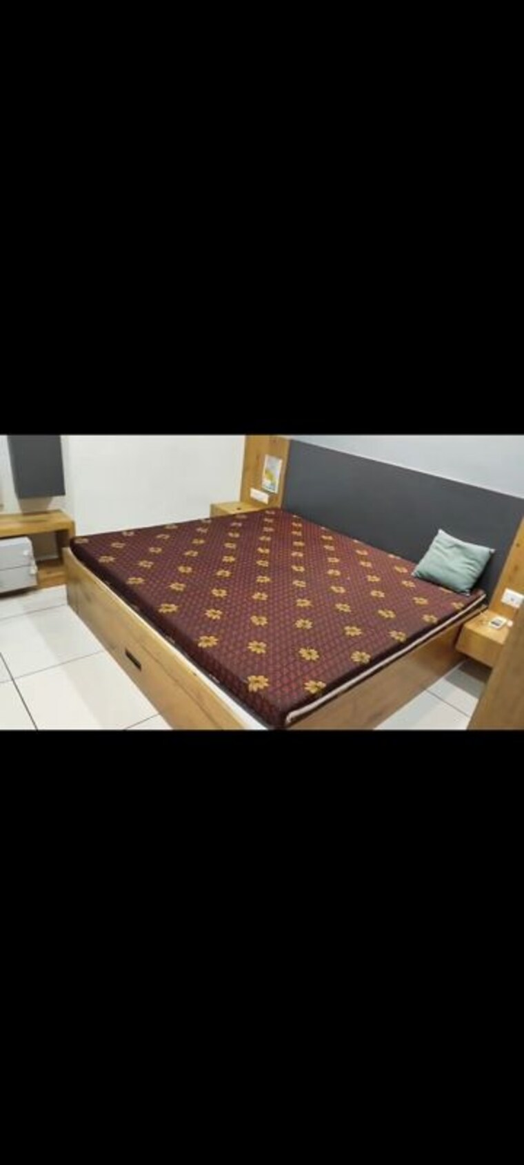 Bedroom, gala-luxuria 3 Bedroom 1300 Sq.Ft. Apartment In South Bopal Ahmedabad 10260001