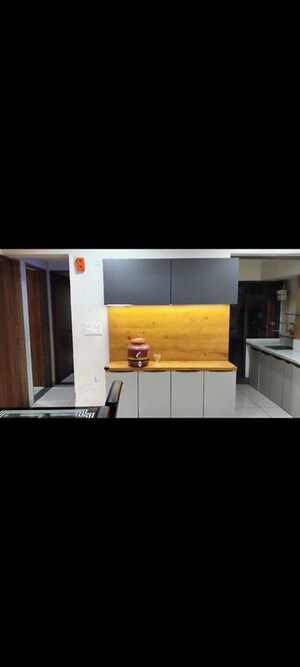 Kitchen in 3 BHK Apartment at Gala Luxuria, South Bopal – for Rent