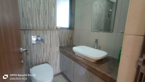 Bathroom in 2 BHK Apartment at Shapoorji Pallonji Vicinia, Powai – for Rent