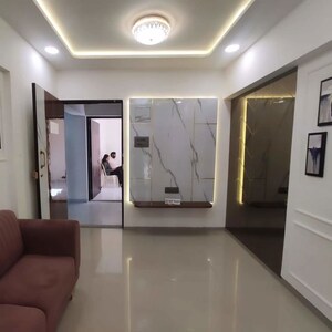 Living Room in 1 BHK Apartment at Seven Eleven Apna Ghar Phase III, Mira Road – for Sale
