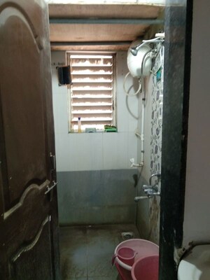 Bathroom in 1 BHK Builder Floor at Dheyasiddhi Apartment, Dhayari – for Sale