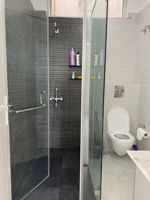 Bathroom in 4 BHK Builder Floor at DLF Atria, Dlf Phase ii – for Sale