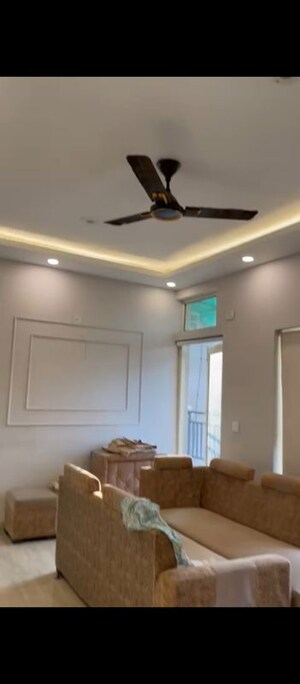 Living Room in 3 BHK Builder Floor at Lavender Floors, Sector 89 – for Rent