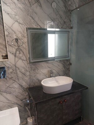 Bathroom in 3 BHK Builder Floor at Sector 55 – for Rent