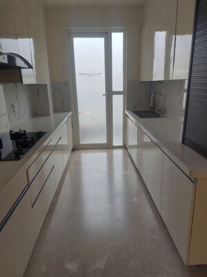 Kitchen in 3 BHK Builder Floor at Sector 55 – for Rent