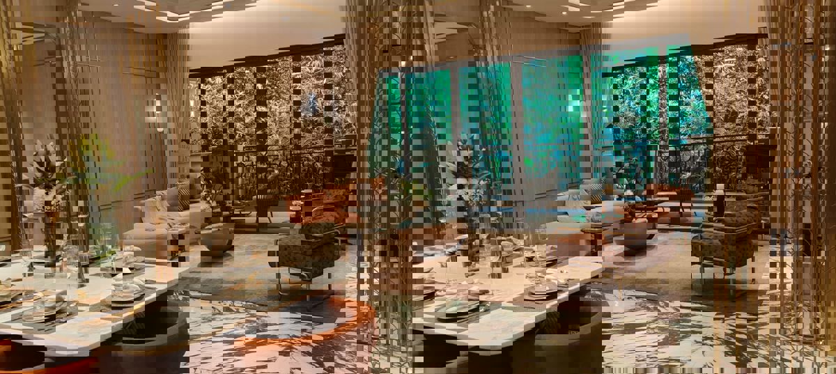 3 BHK + Servant Room 1299 Sq.Ft. Apartment in Runwal 7 Mahalaxmi