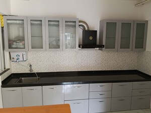 Kitchen in 1 BHK Apartment at Shapoorji Pallonji Joyville Hinjewadi, Hinjewadi – for Rent
