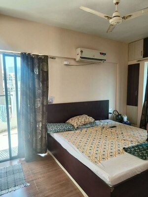 Bedroom in 2.5 BHK Apartment at Adi Horizons, Wakad – for Rent