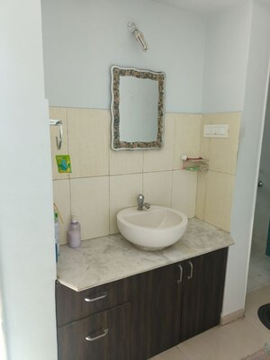 Bathroom in 2.5 BHK Apartment at Adi Horizons, Wakad – for Rent