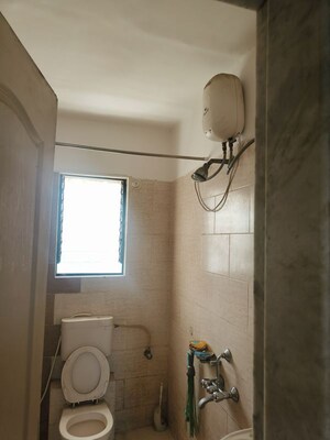 Bathroom in 2.5 BHK Apartment at Adi Horizons, Wakad – for Rent