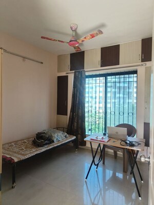 Bedroom in 2.5 BHK Apartment at Adi Horizons, Wakad – for Rent