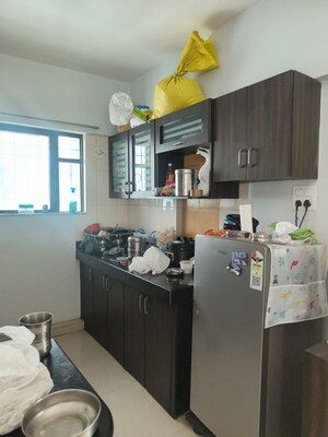 Kitchen in 2.5 BHK Apartment at Adi Horizons, Wakad – for Rent