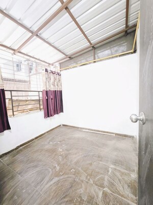 Balcony in 1 BHK Builder Floor at Satyam Serenity, Wadgaon Sheri – for Rent